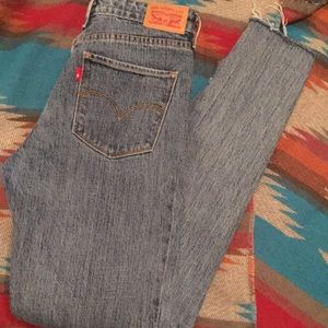 Levi high rise skinny’s